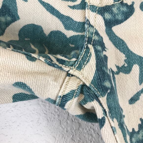 NWT Denim & Supply Ralph Lauren Asiatic Floral Print Ankle Zip Festival Jeans 26 - Picture 6 of 10